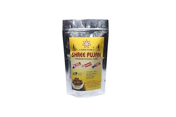 Shree Pujan Premium Musk Cone - Best dhoop batti for pooja with organic fragrance in Delhi