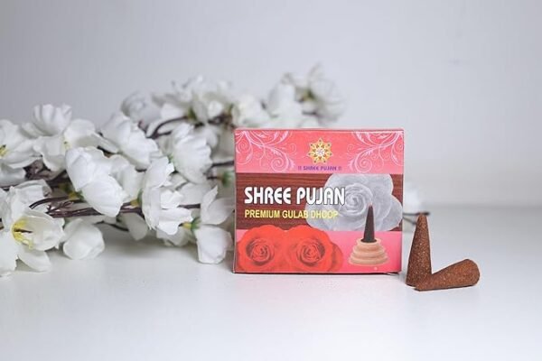 Shree Pujan Premium Gulab Dhoop