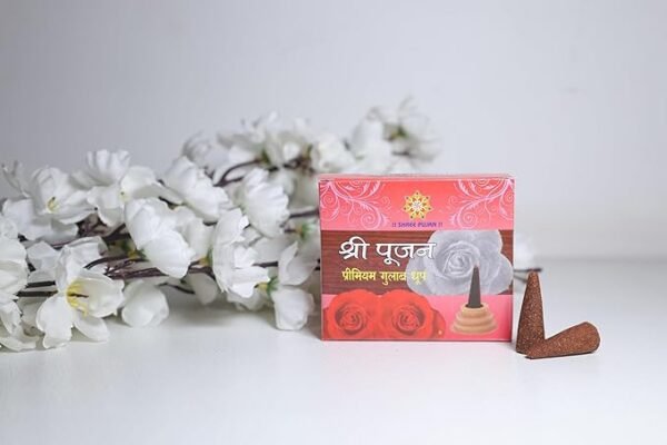 Shree Pujan Premium Gulab Dhoop box