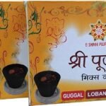 Mixed Cup Dhoop Batti in Guggal, Loban, and Mogra variants.